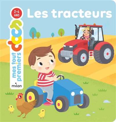 Mes tout premiers docs - Les tracteurs | 9782408018825 | Documentaires