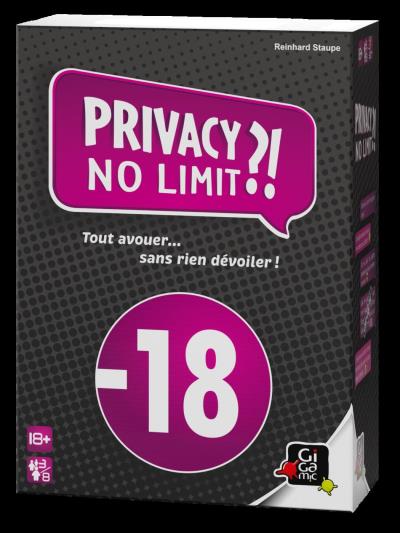 Privacy No Limit 18+- | Jeux d'ambiance