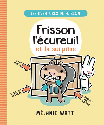 Aventures de Frisson : Frisson l’écureuil et la surprise (Les) | 9781443193511 | Albums d'histoires illustrés