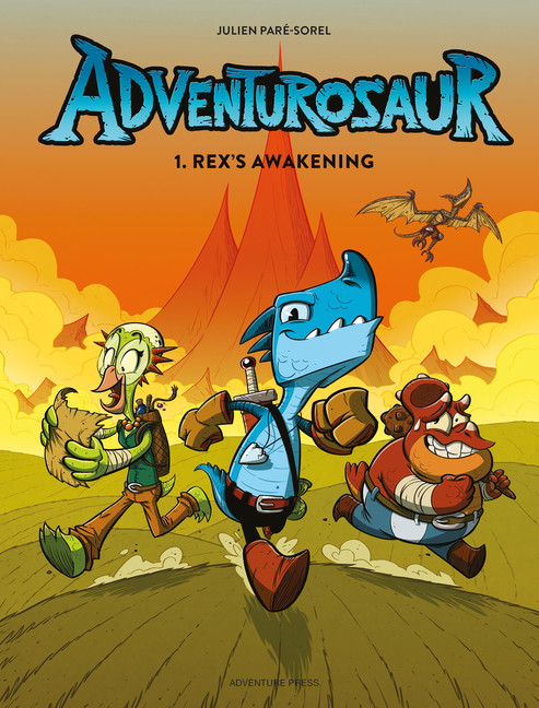 Adventurosaur T.01 - Rex's Awakening | Graphic novel & Manga (children)