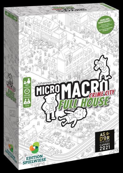 MicroMacro : Crime city - Full house  | Jeux pour la famille 