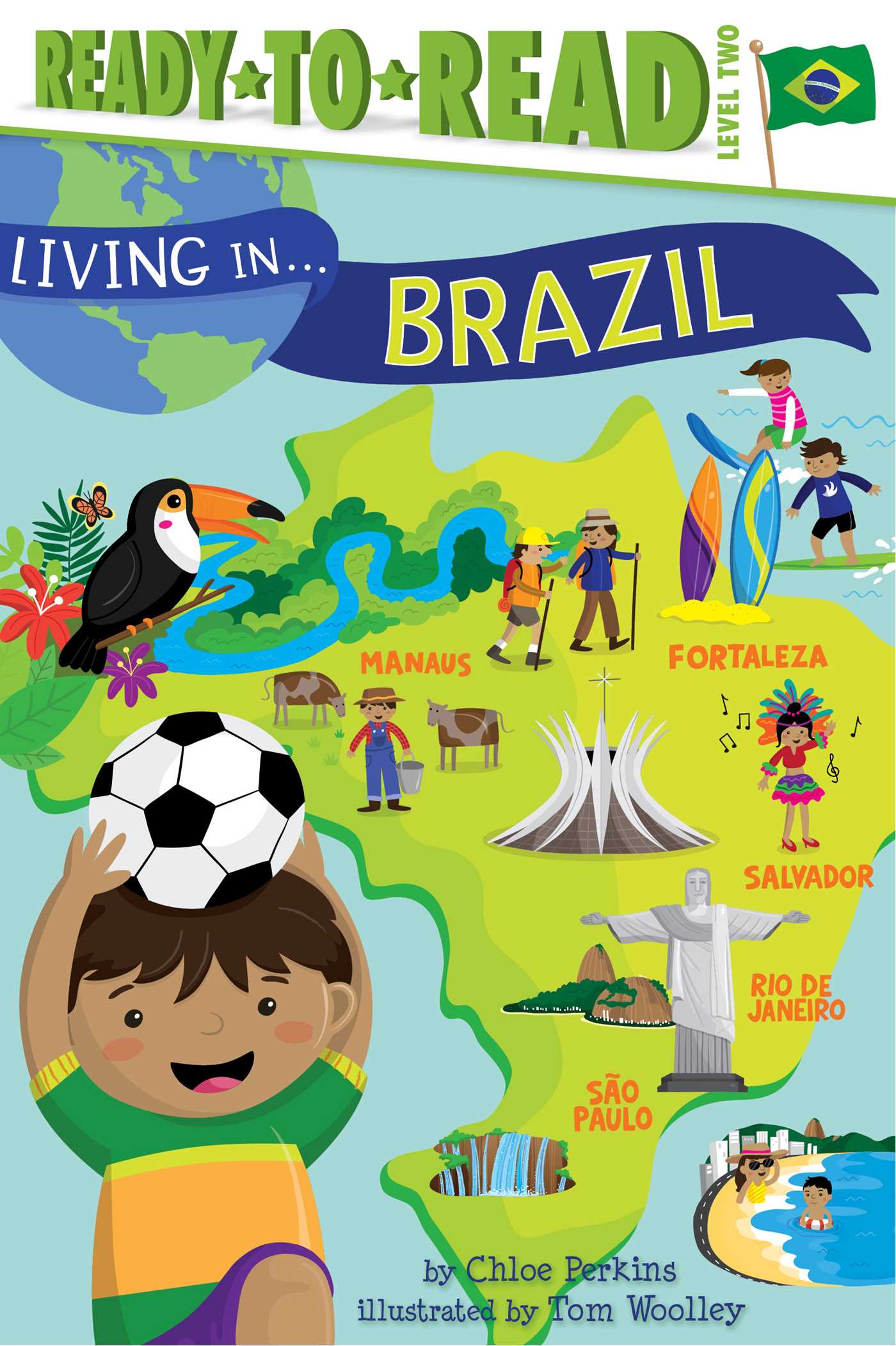 Living in . . . Brazil : Ready-to-Read Level 2 | First reader