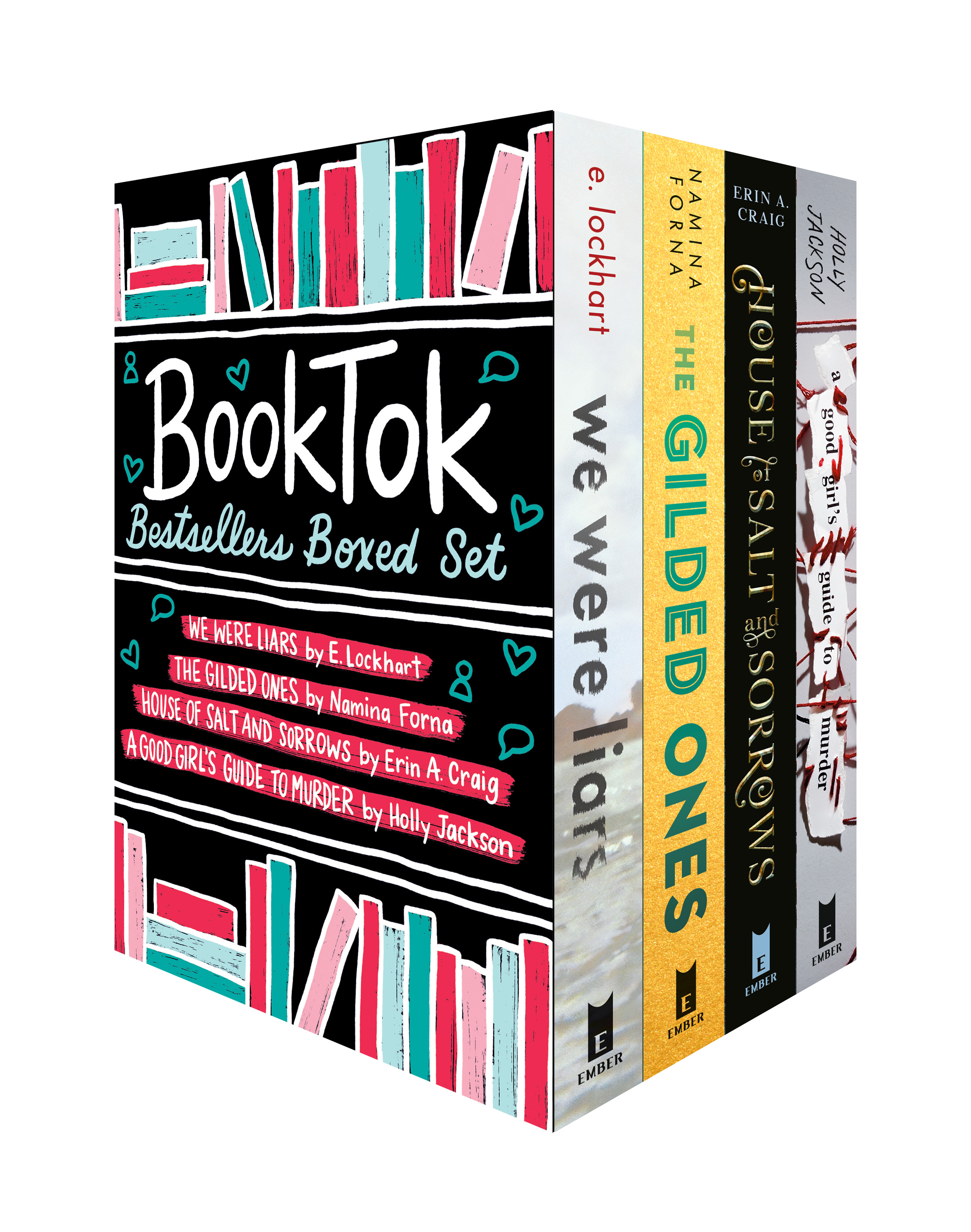 BookTok Bestsellers Boxed Set : We Were Liars; The Gilded Ones; House of Salt and Sorrows; A Good Girl's Guide to Murder | Young adult