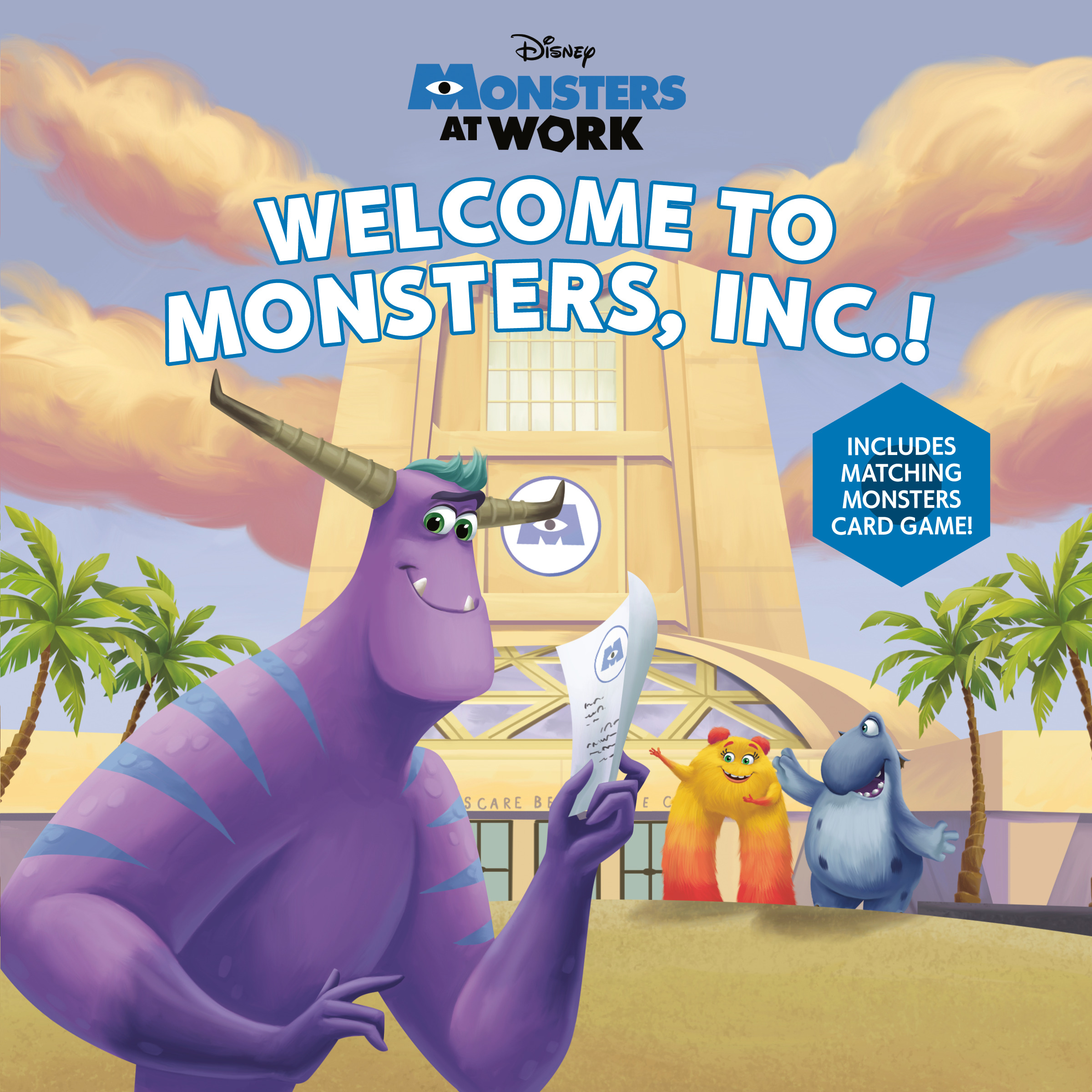 Welcome to Monsters, Inc.! (Disney Monsters at Work) | First reader