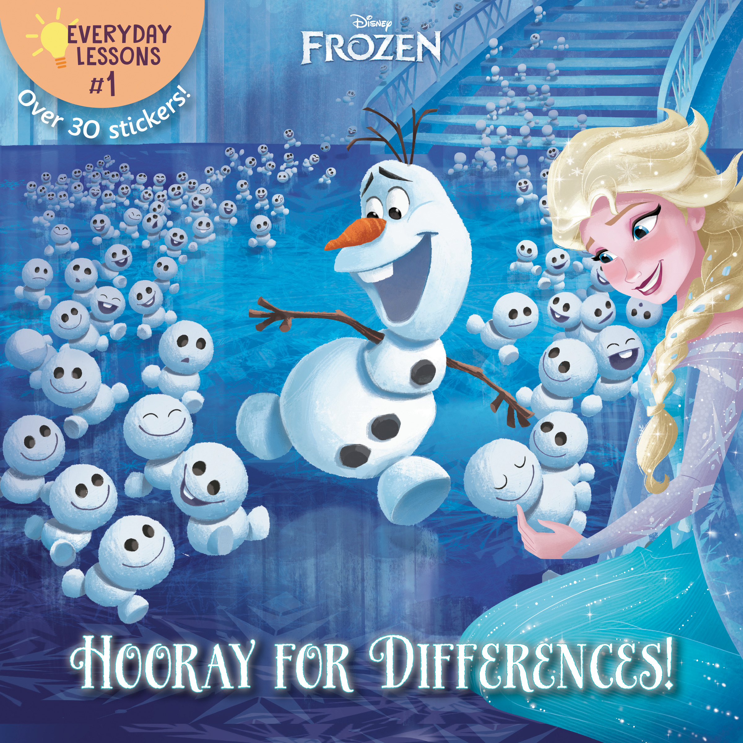 Everyday Lessons #1: Hooray for Differences! (Disney Frozen) | First reader