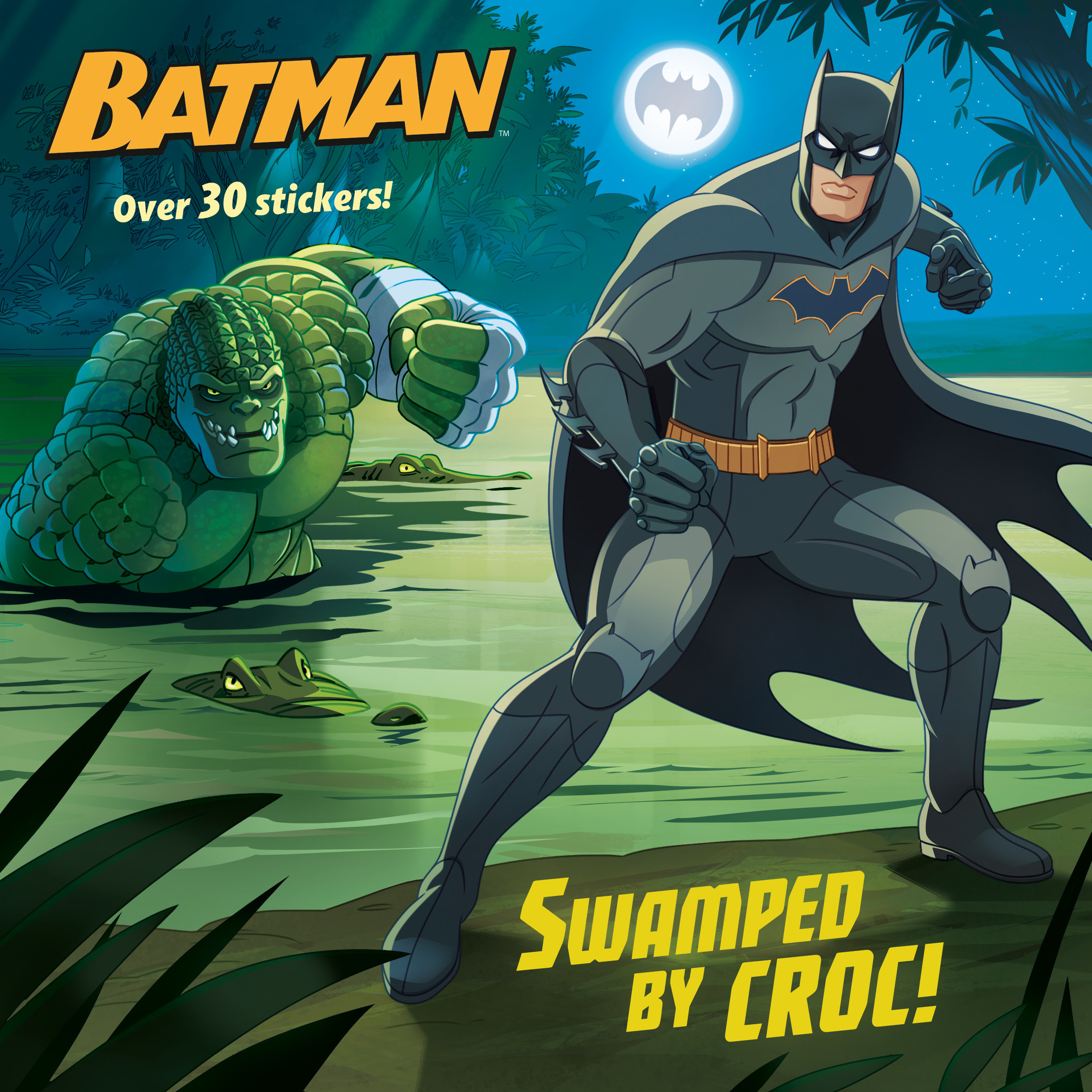 Swamped by Croc! (DC Super Heroes: Batman) | First reader