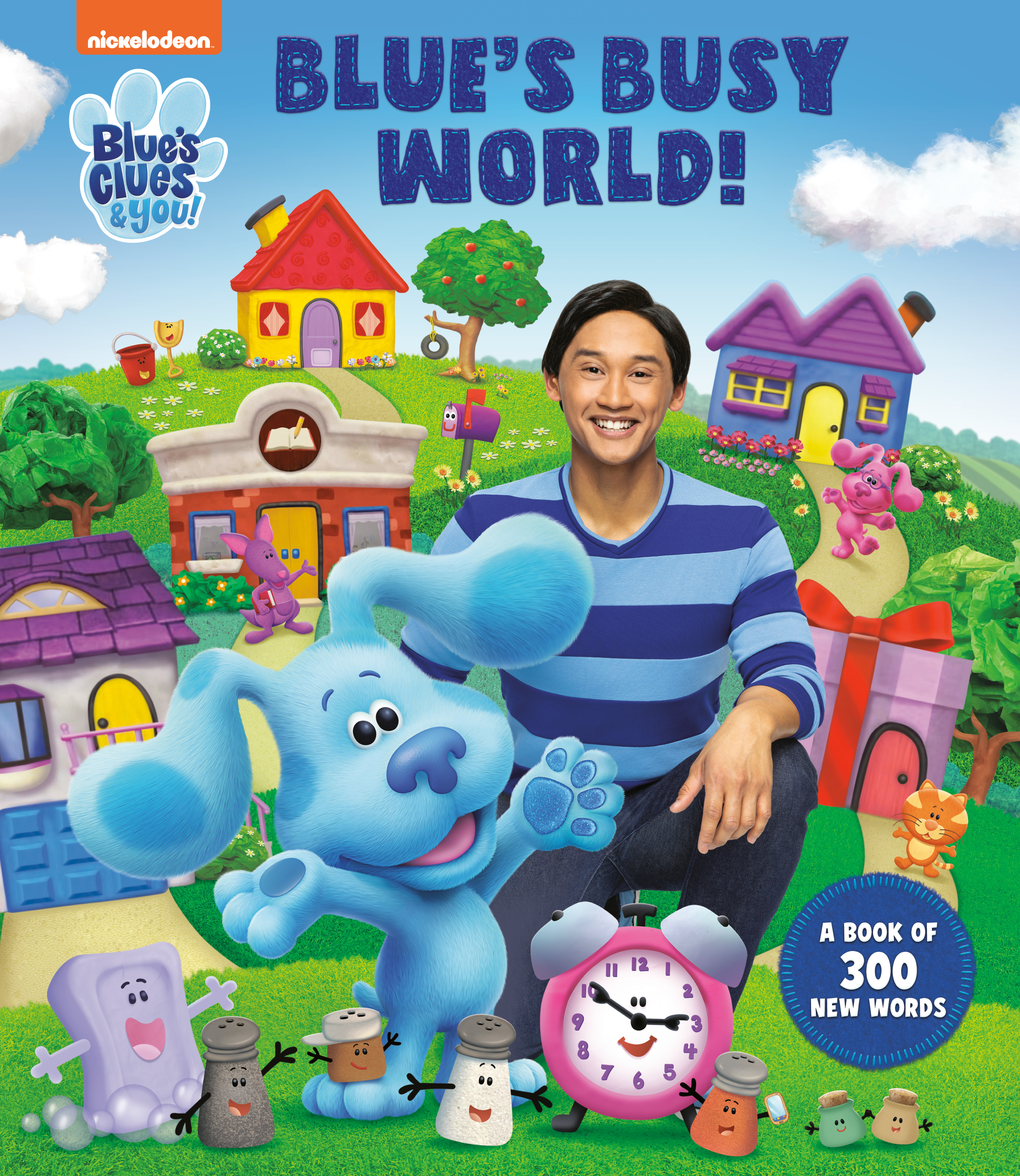 Blue's Busy World! A Book of 300 New Words (Blue's Clues &amp; You) | First reader
