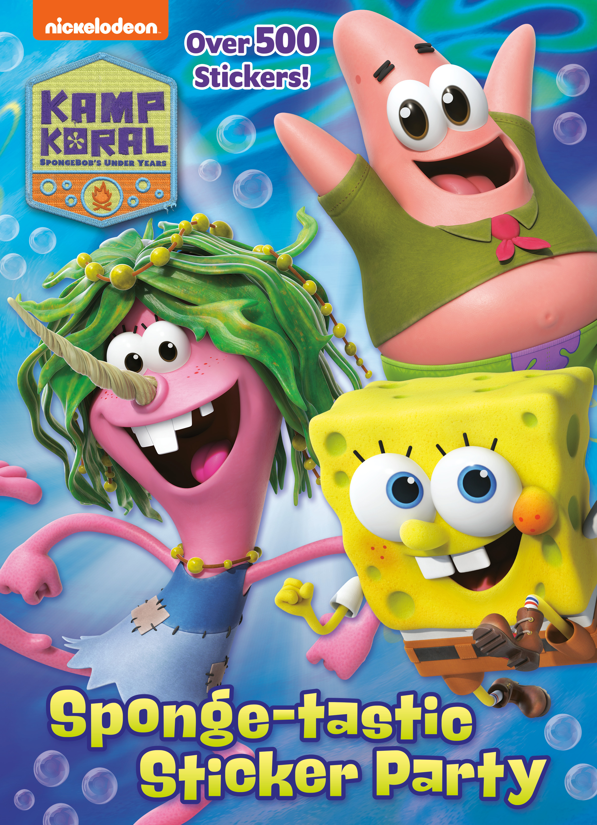 Sponge-tastic Sticker Party (Kamp Koral: SpongeBob's Under Years) | Activity book