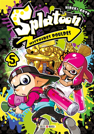 Splatoon  T.05 - histoires poulpes | 9782302096271 | Manga