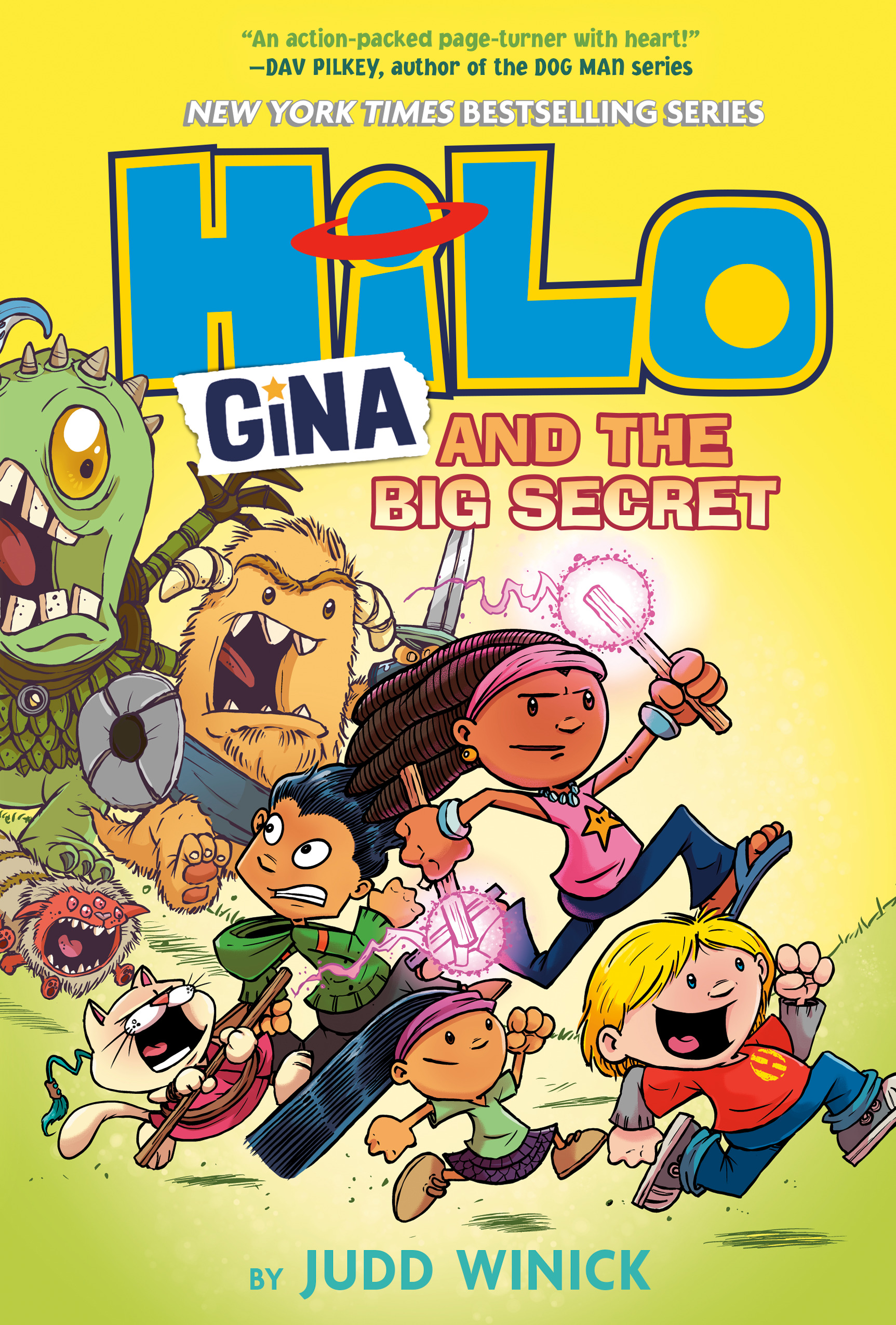 Hilo Book 8: Gina and the Big Secret | 9-12 years old