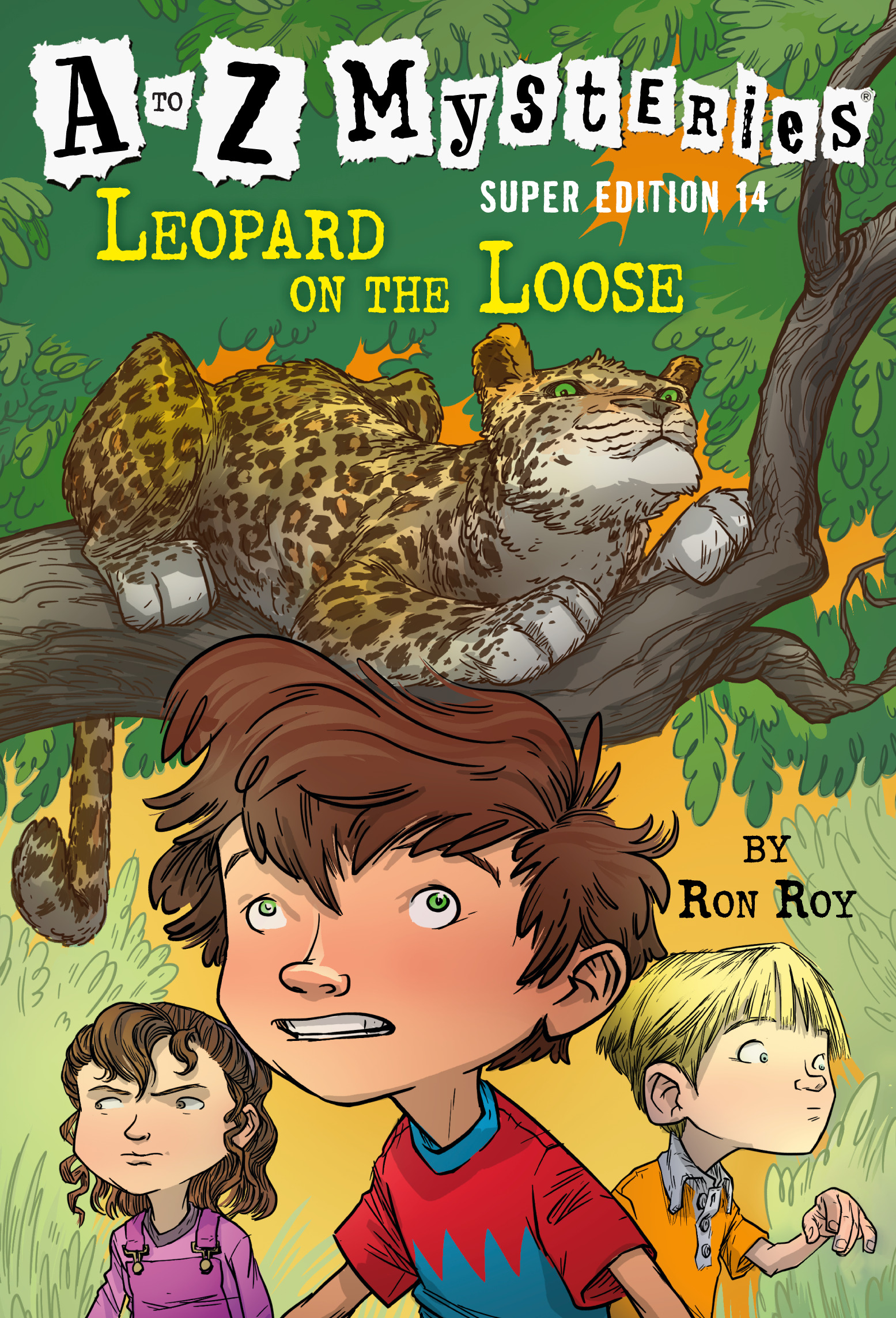 A to Z Mysteries Super Edition #14: Leopard on the Loose | 6-8 years old