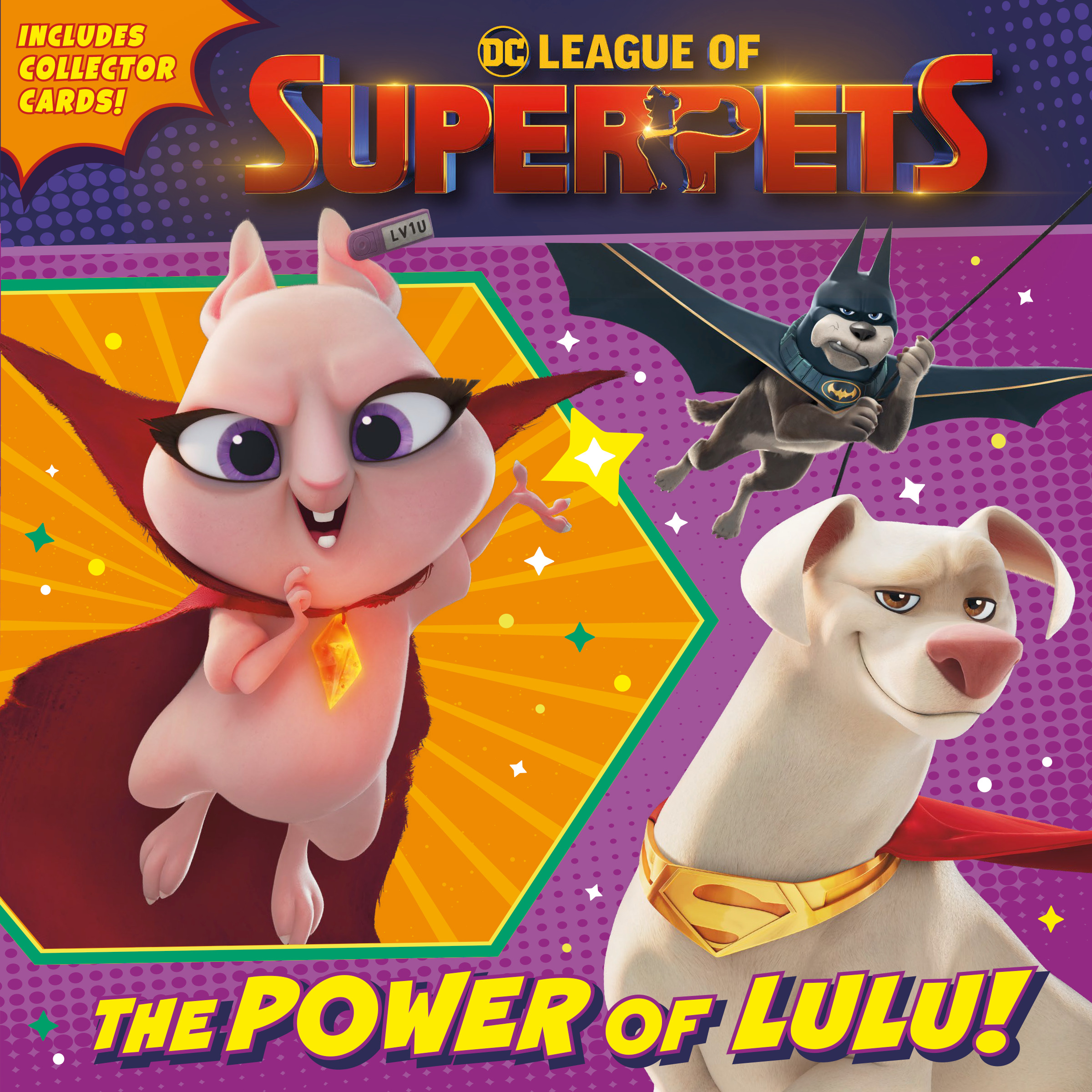 DC League of Super-Pets - The Power of Lulu!  : Includes collector cards! | Picture & board books
