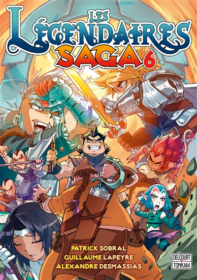 Les Légendaires : saga T.06 | 9782413040262 | Manga