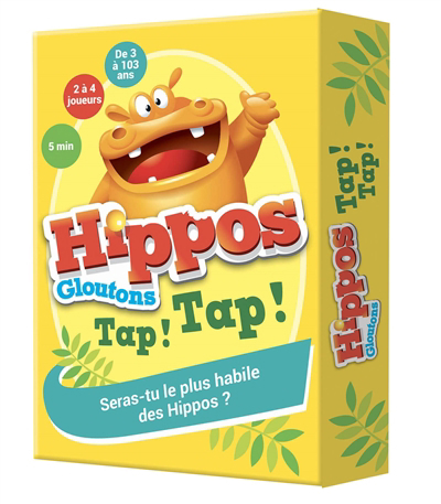 Hippos gloutons : tap ! tap ! : seras-tu le plus habile des hippos ? | Enfants 5–9 ans 