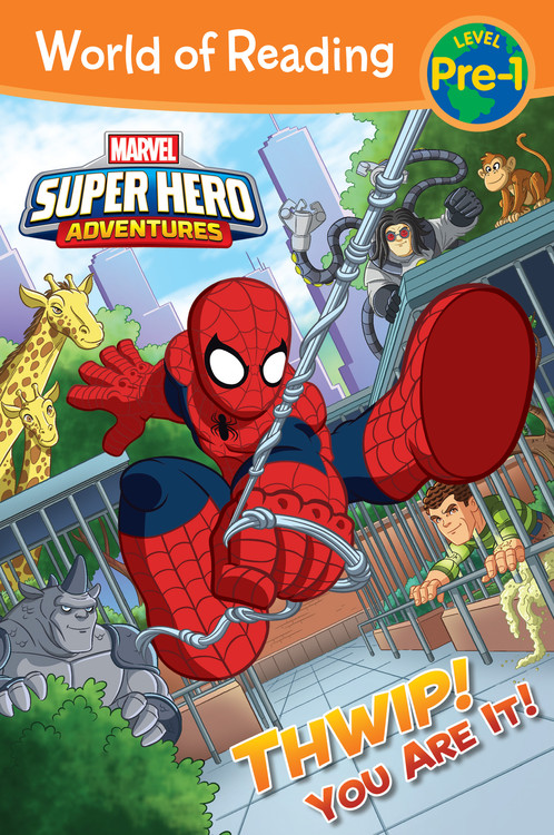 World of Reading Super Hero Adventures: Thwip! You Are It! : Level Pre-1 | First reader