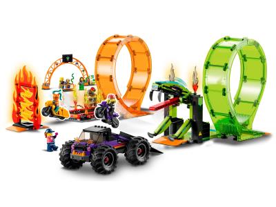 LEGO : City - L’arène de cascades double boucle (Double Loop Stunt Arena) | LEGO®