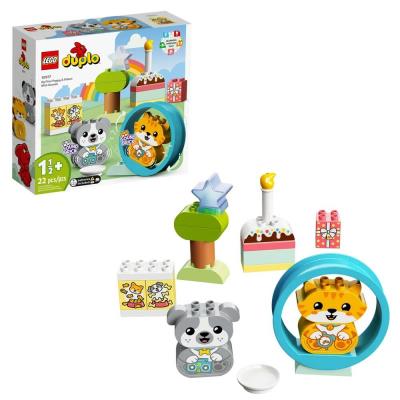 LEGO : Duplo - Mes premiers chiots et chaton avec sons (My First Puppy & Kitten With Sounds) | LEGO®