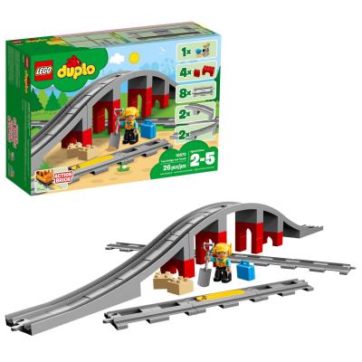 LEGO : Duplo - Le pont et les rails de train (Train Bridge and Tracks) | LEGO®