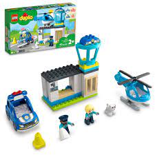 LEGO : Duplo - Le commissariat et l’hélicoptère de la police (Police Station & Helicopter) | LEGO®
