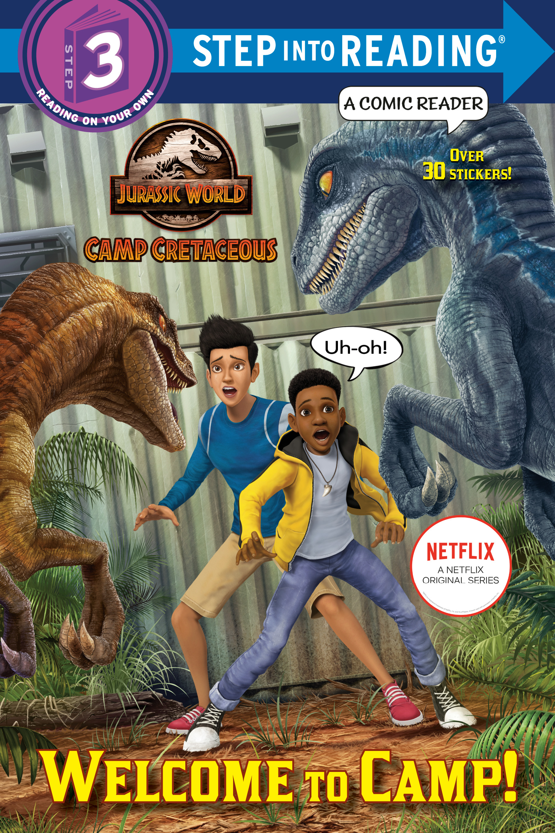 Welcome to Camp! (Jurassic World: Camp Cretaceous) | First reader