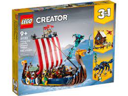 LEGO: Creator - Navire viking et le serpent de Midgard | LEGO®