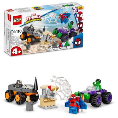 LEGO : Marvel - Le combat en camions entre Hulk et Rhino ( Hulk vs. Rhino Truck Showdown ) | LEGO®