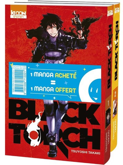 Black torch : pack découverte T01 & T02 | 9791032712221 | Manga