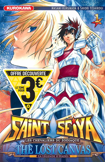 Saint Seiya : les chevaliers du zodiaque : the lost canvas, la légende d'Hadès T.01 | 9782380713886 | Manga