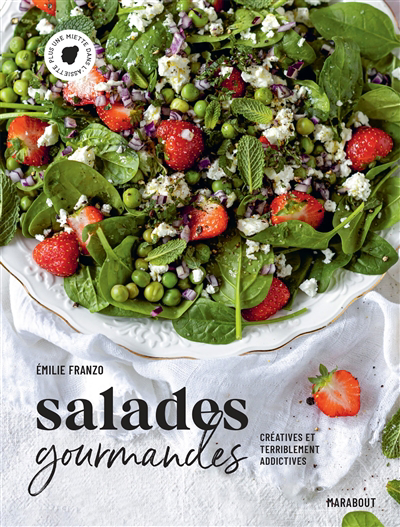 Salades gourmandes : créatives et terriblement addictives | 9782501170734 | Cuisine