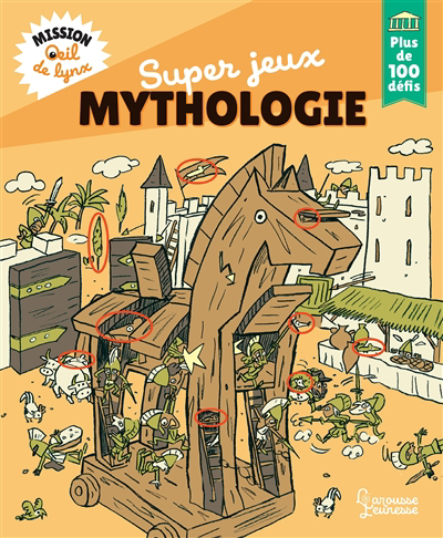 Mission oeil de lynx. Super jeux mythologie | 9782036016248 | Livres jeux et cahier d'activités