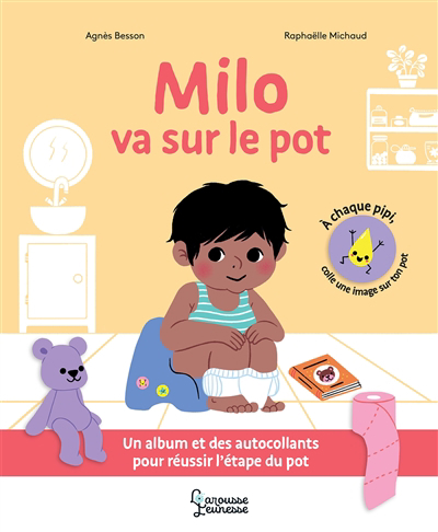 Milo va sur le pot | 9782035997883 | Albums d'histoires illustrés