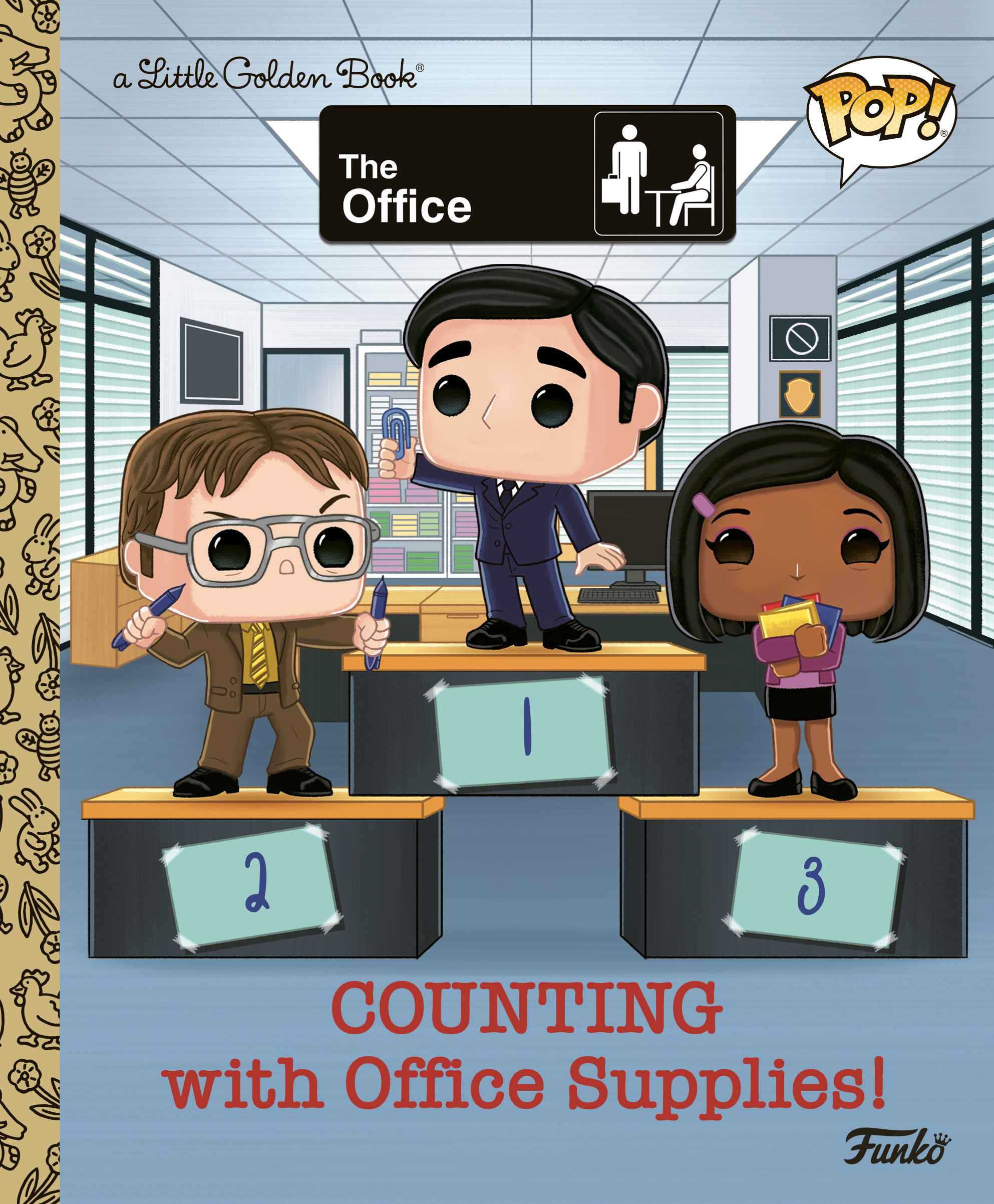 The Office: Counting with Office Supplies! (Funko Pop!) | First reader