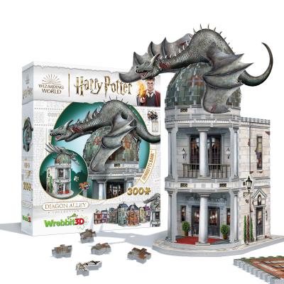 Casse-tête 3D - Collection Harry Potter - La Banque Gringotts | Casse-têtes