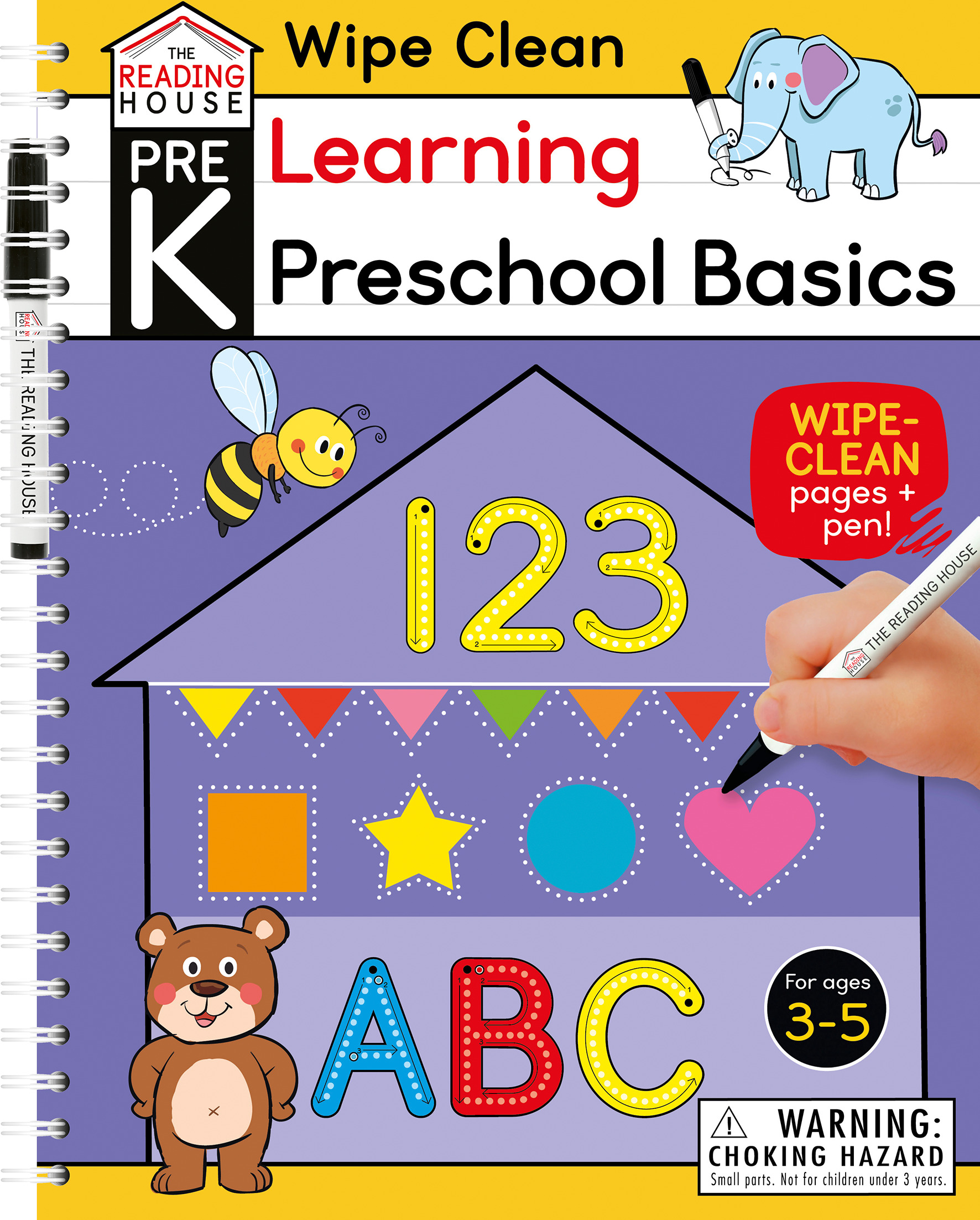 Learning Preschool Basics (Pre-K Wipe Clean Workbook) | Activity book