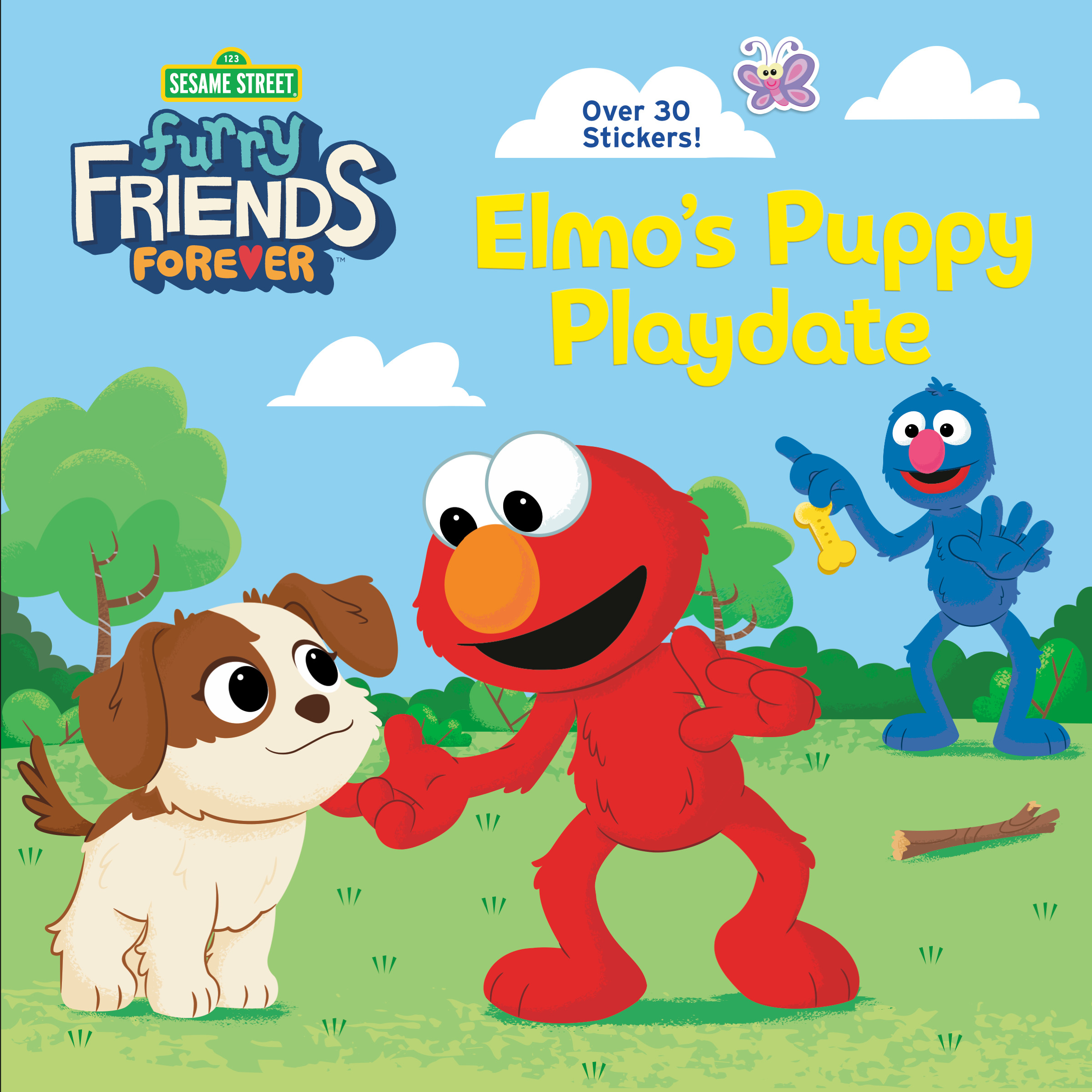 Furry Friends Forever: Elmo's Puppy Playdate (Sesame Street) | Picture & board books