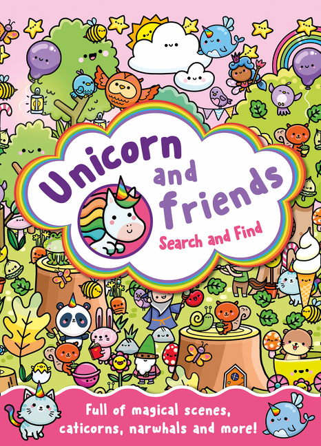 Unicorn and Friends Search and Find | Activity book