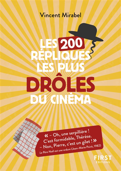 200 répliques les plus drôles du cinéma (Les) | 9782412080009 | Arts