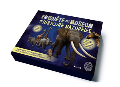 Enquête au Muséum d'histoire naturelle : grande escape box | Enfants 5–9 ans 