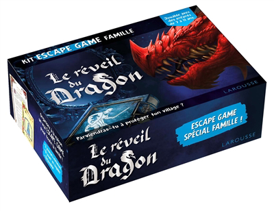 Réveil du dragon : kit escape game famille (Le) | Jeux coopératifs