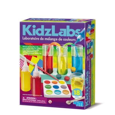 Kidzlabs - Laboratoire - Mélange de couleurs | Science et technologie