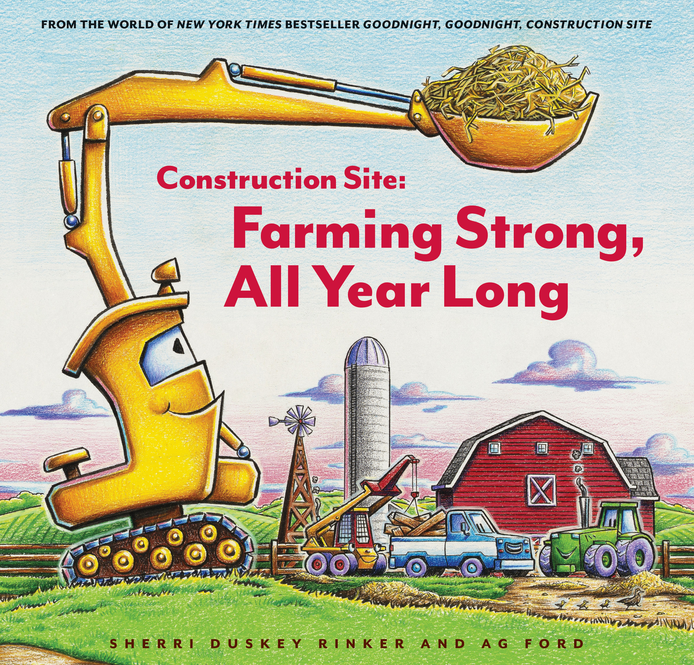 Construction Site: Farming Strong, All Year Long | Picture & board books