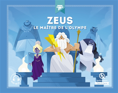 Zeus : le maître de l'Olympe | 9782371045620 | Documentaires