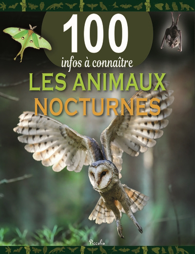 100 infos à connaître - animaux nocturnes (Les) | 9782753068506 | Documentaires