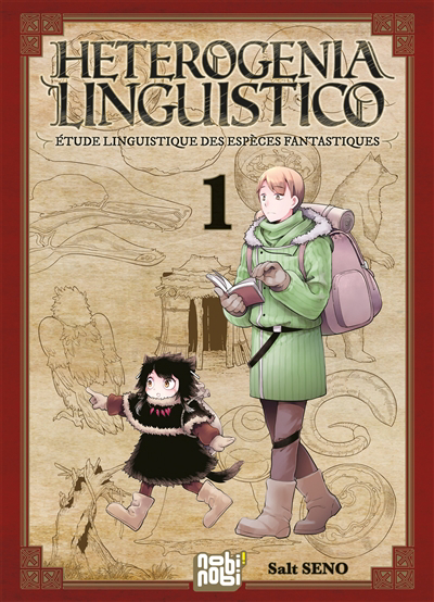 Heterogenia linguistico : études linguistiques des espèces fantastiques T.01 | 9782373495904 | Manga jeunesse