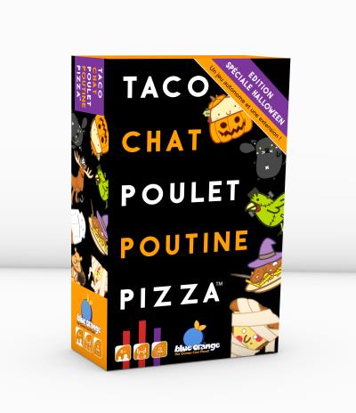 Taco chat poulet poutine pizza - Edition halloween | Jeux d'ambiance