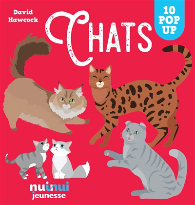 Chats : 10 pop-up | 9782889572458 | Documentaires
