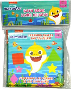 Baby Shark - J'apprends les formes et les couleurs | 9782898292460 | Petits cartonnés et livres bain/tissus
