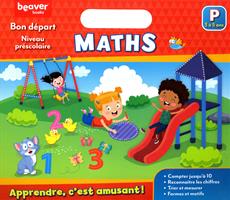 Math - Bon départ - Niveau préscolaire | 9780369904331 | Livres jeux et cahier d'activités