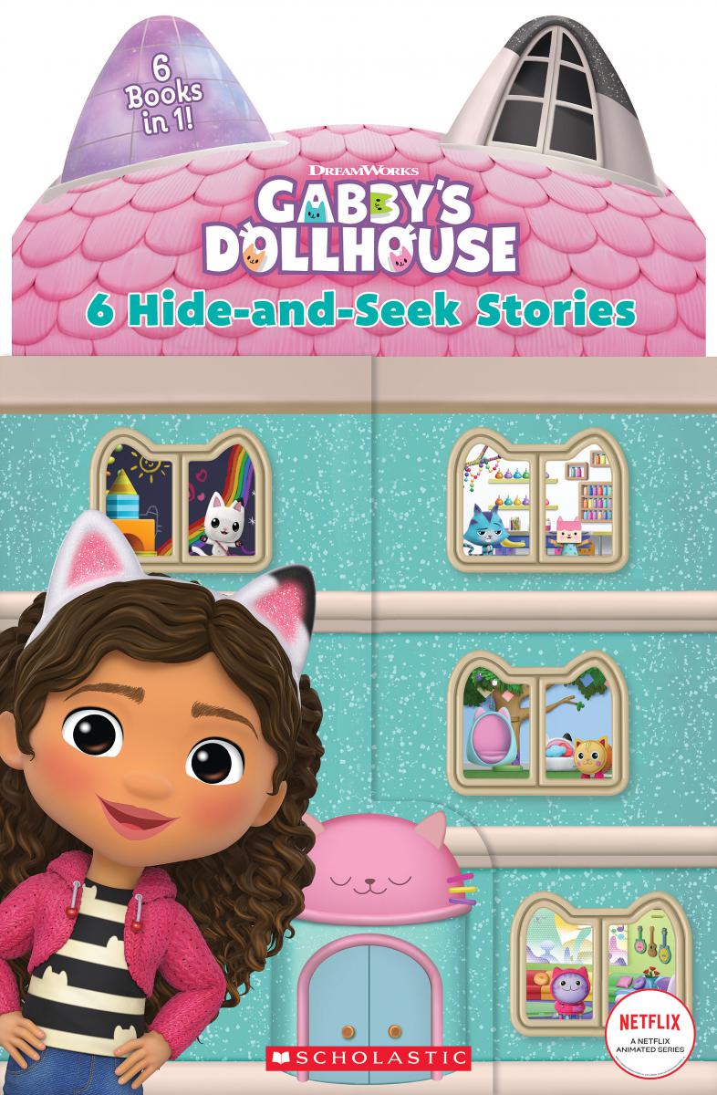 6 Hide-and-Seek Stories (Gabby's Dollhouse Novelty Book) | First reader