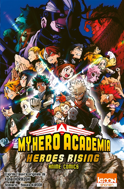 My hero academia : heroes rising : anime comics | 9791032708309 | Manga